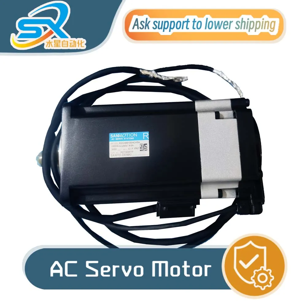 SANYO R2AAB8100HCH5A 1000W Servo Motor for Industrial Machines 100% Tested OK with Warranty
SANYO R2AAB8100HCH5A 1000W Servo Motor for Industrial Machines 100% Tested OK with Warranty