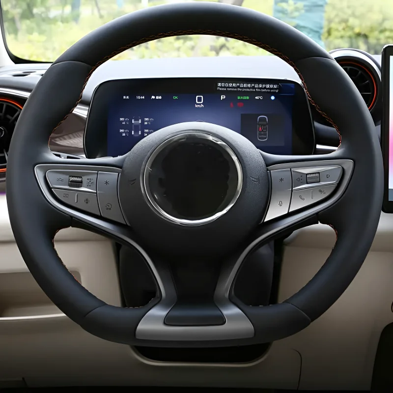 Для BYD Dolphin 25 моделей: чехол на руль с ручной прострочкой, дышащий, износостойкий, противоскользящий, полное покрытие, модифицированный дизайн.
Для BYD Dolphin 25 моделей: чехол на руль с ручной прострочкой, дышащий, износостойкий, противоскользящий, полное покрытие, модифицированный дизайн.