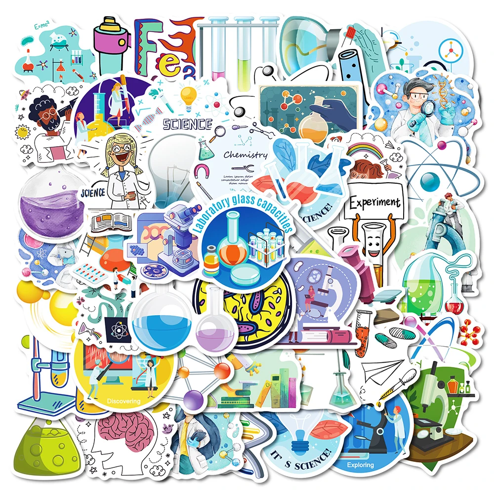 10/30/50/100pcs Science Experiment Chemical Programming Stickers Waterproof DIY Laptop Phone Suitcase Stationery PVC Sticker Toy
10/30/50/100pcs Science Experiment Chemical Programming Stickers Waterproof DIY Laptop Phone Suitcase Stationery PVC Sticker Toy