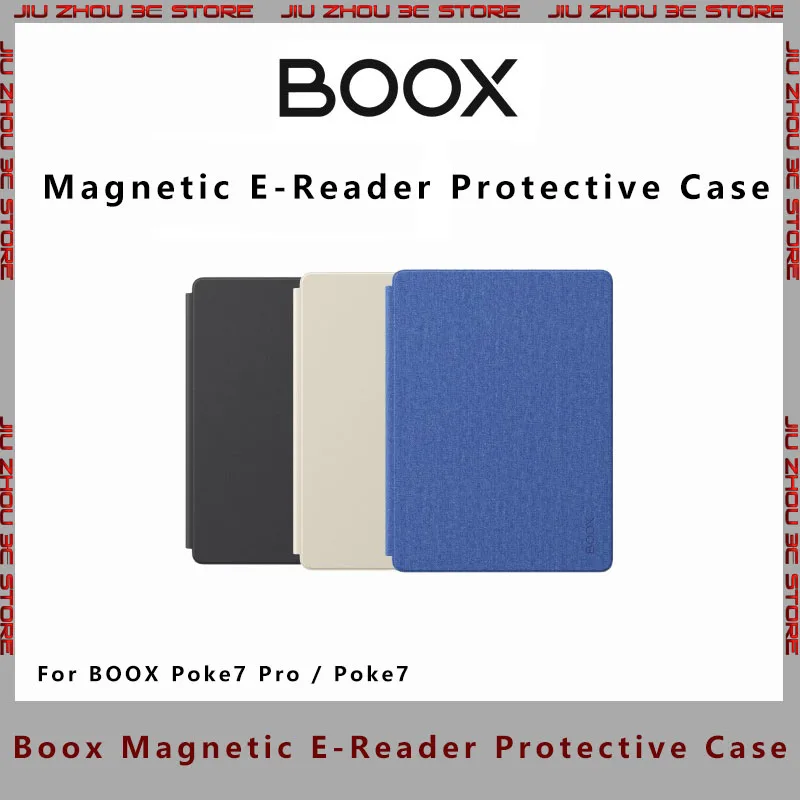 Boox Magnetic E Reader Protective Case Slim Lightweight Original Accessories For Poke7 Poke7 Pro Flip Cover
Boox Magnetic E Reader Protective Case Slim Lightweight Original Accessories For Poke7 Poke7 Pro Flip Cover