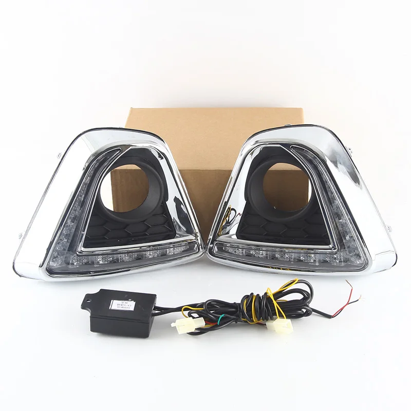 12V LED DRL Daylights For Mazda CX-5 CX 5 CX5 2012 2013 2014 Yellow Turnning Signal Car Headlight Daytime Running Light Fog Lamp
12V LED DRL Daylights For Mazda CX-5 CX 5 CX5 2012 2013 2014 Yellow Turnning Signal Car Headlight Daytime Running Light Fog Lamp