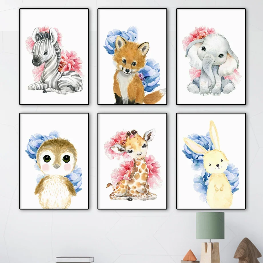 Baby Giraffe Rabbit Deer Fox Tiger Wall Art Canvas Painting Nordic Posters And Prints Animal Wall Pictures Baby Kids Room Decor
Baby Giraffe Rabbit Deer Fox Tiger Wall Art Canvas Painting Nordic Posters And Prints Animal Wall Pictures Baby Kids Room Decor