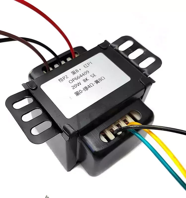 Звуковой трансформатор для трубки усилителя 20 Вт Push-Pull Cow 8K El84 6p14 без сверхлинейного крана
Звуковой трансформатор для трубки усилителя 20 Вт Push-Pull Cow 8K El84 6p14 без сверхлинейного крана