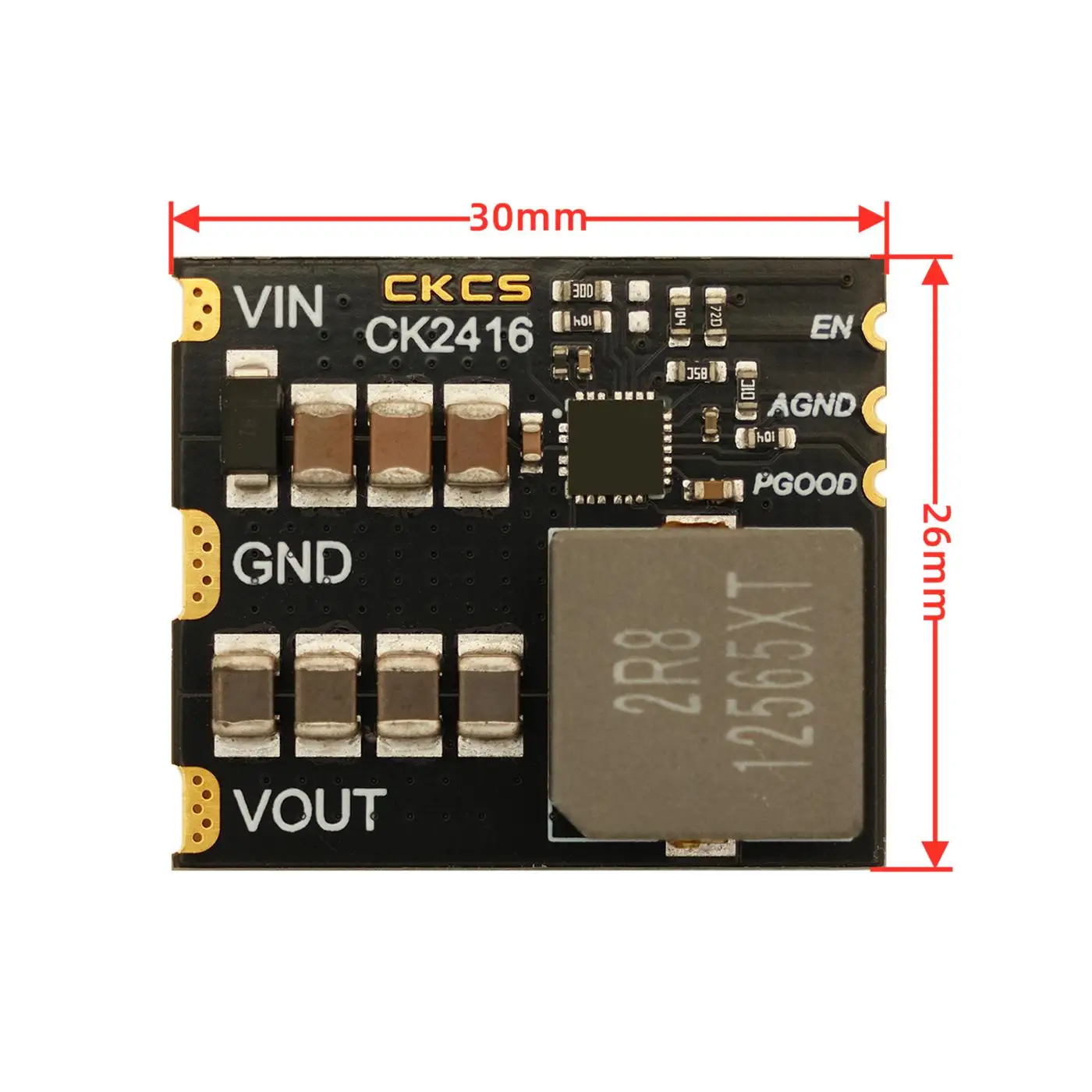 24V to 12V12A DC-DC Power Module Efficiency 97% Step-down Module CK2416_12V
24V to 12V12A DC-DC Power Module Efficiency 97% Step-down Module CK2416_12V