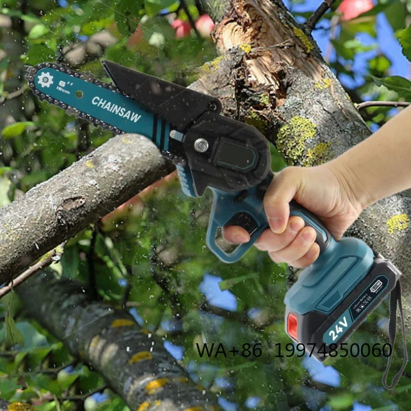 Top Quality Mini Chain Saw Electric Brushless Cordless Chainsaw Rechargeable Lithium Electric Chain Saw Woodworking Saw for Sale
Top Quality Mini Chain Saw Electric Brushless Cordless Chainsaw Rechargeable Lithium Electric Chain Saw Woodworking Saw for Sale