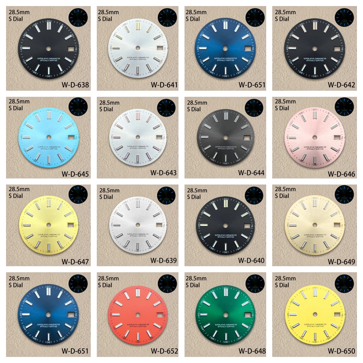 28.5mm S Logo Sunray Dial Fit NH35/NH36 Japanese Movement Blue Luminous High-Quality Watch Modification Accessories
28.5mm S Logo Sunray Dial Fit NH35/NH36 Japanese Movement Blue Luminous High-Quality Watch Modification Accessories