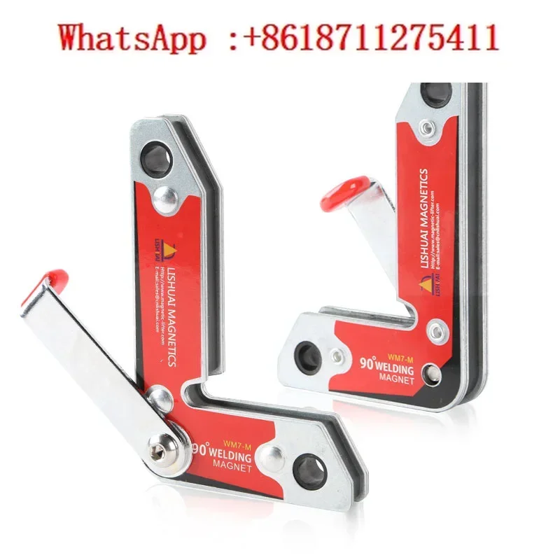 WM7 Right Angle Welding Retainer 90 Degree Right Angle Strong Magnetic Iron Welding Positioner Magnetic Magnetic Tool
WM7 Right Angle Welding Retainer 90 Degree Right Angle Strong Magnetic Iron Welding Positioner Magnetic Magnetic Tool