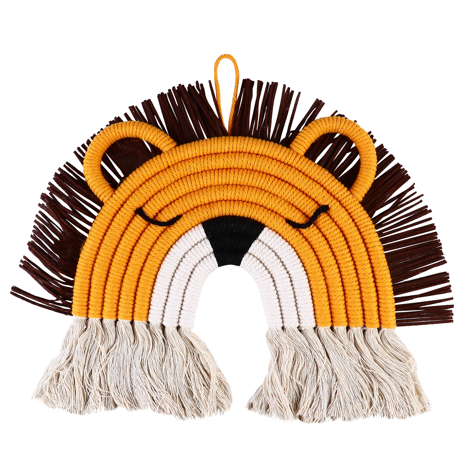 Nordic Style Hanging Adornment Cotton Rope Lion Tassel Yellow Home Decor Nordic Style Pendant Child Room Festive Pendant
Nordic Style Hanging Adornment Cotton Rope Lion Tassel Yellow Home Decor Nordic Style Pendant Child Room Festive Pendant
