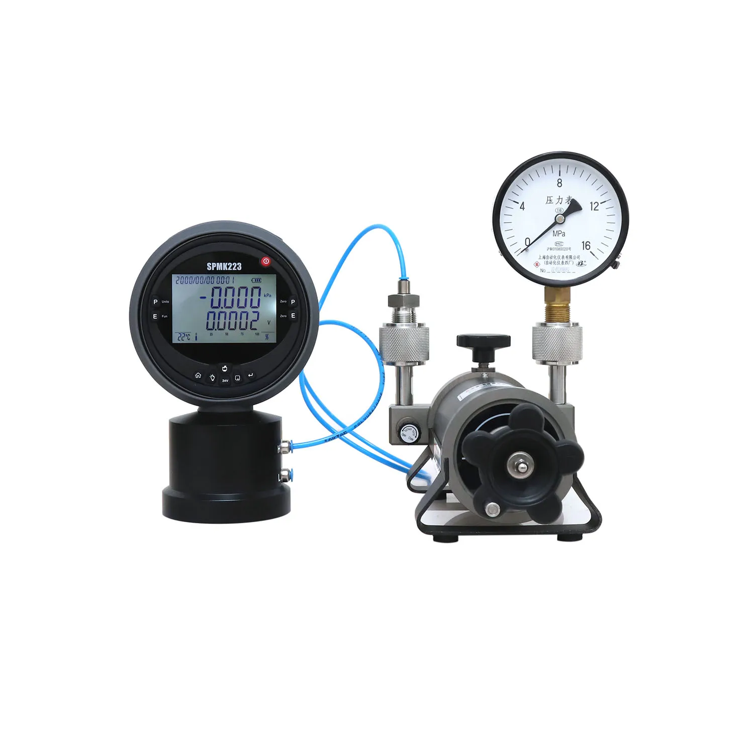 High Accuracy Lab Calibration Class Digital Pressure Gauge Pressure Calibrator 
High Accuracy Lab Calibration Class Digital Pressure Gauge Pressure Calibrator