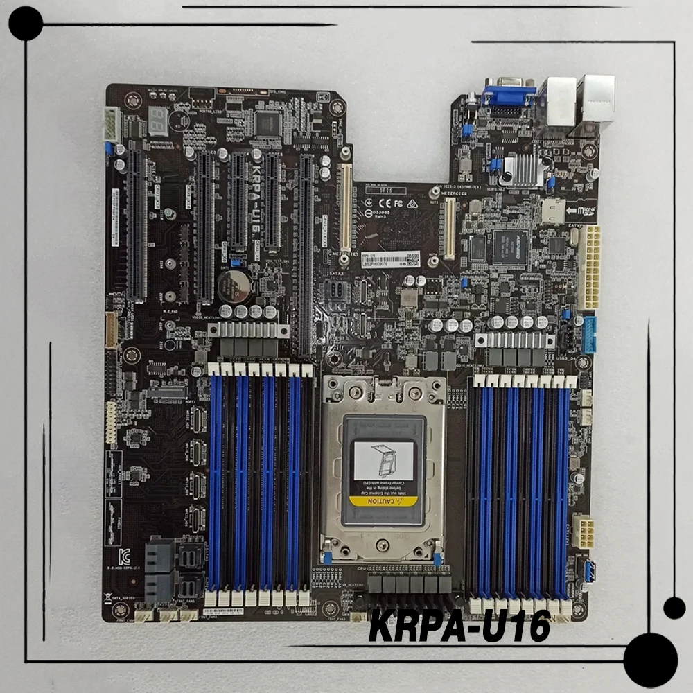 KRPA-U16 For ASUS DDR4 PCIe 4.0 M.2 MAX 2TB 225W TDP Support EPYC 7002 Server Motherboard
KRPA-U16 For ASUS DDR4 PCIe 4.0 M.2 MAX 2TB 225W TDP Support EPYC 7002 Server Motherboard