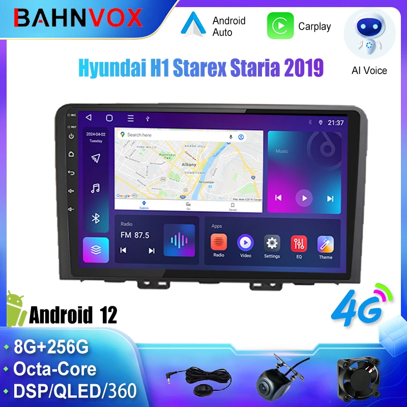 Автомагнитола 9 дюймов Android 12,0 для Hyundai H1 Starex Staria 2019, автомобильный мультимедийный видеоплеер, GPS-навигация, стерео, Carplay экран, 4G
Автомагнитола 9 дюймов Android 12,0 для Hyundai H1 Starex Staria 2019, автомобильный мультимедийный видеоплеер, GPS-навигация, стерео, Carplay экран, 4G
