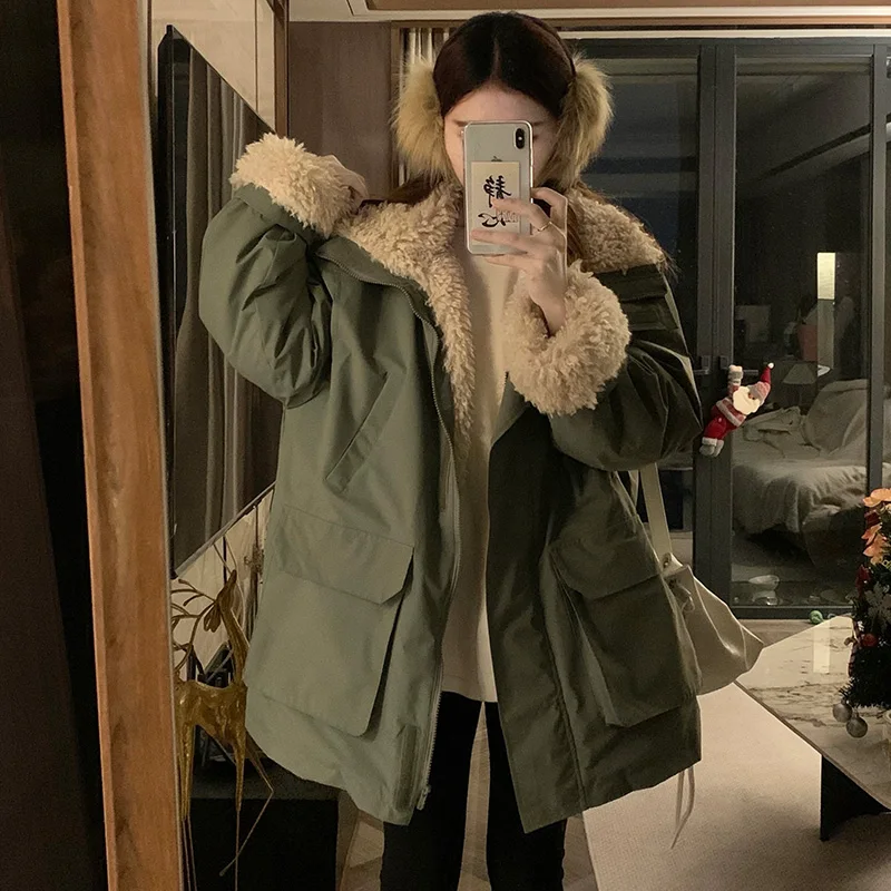 American Retro Fur Collar Zipper Jacket Fashionable High-Street Casual Cotton Jacket Harajuku-style Hip-hop Y2K Jacket
American Retro Fur Collar Zipper Jacket Fashionable High-Street Casual Cotton Jacket Harajuku-style Hip-hop Y2K Jacket