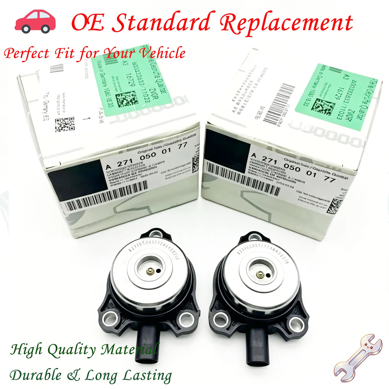 Оригинальный клапан регулировки распредвала A2710500177 (1 шт.) для MERCEDES-BENZ M271 C-CLASS S204 W204 E-CLASS A207 W212 SLK R172
Оригинальный клапан регулировки распредвала A2710500177 (1 шт.) для MERCEDES-BENZ M271 C-CLASS S204 W204 E-CLASS A207 W212 SLK R172