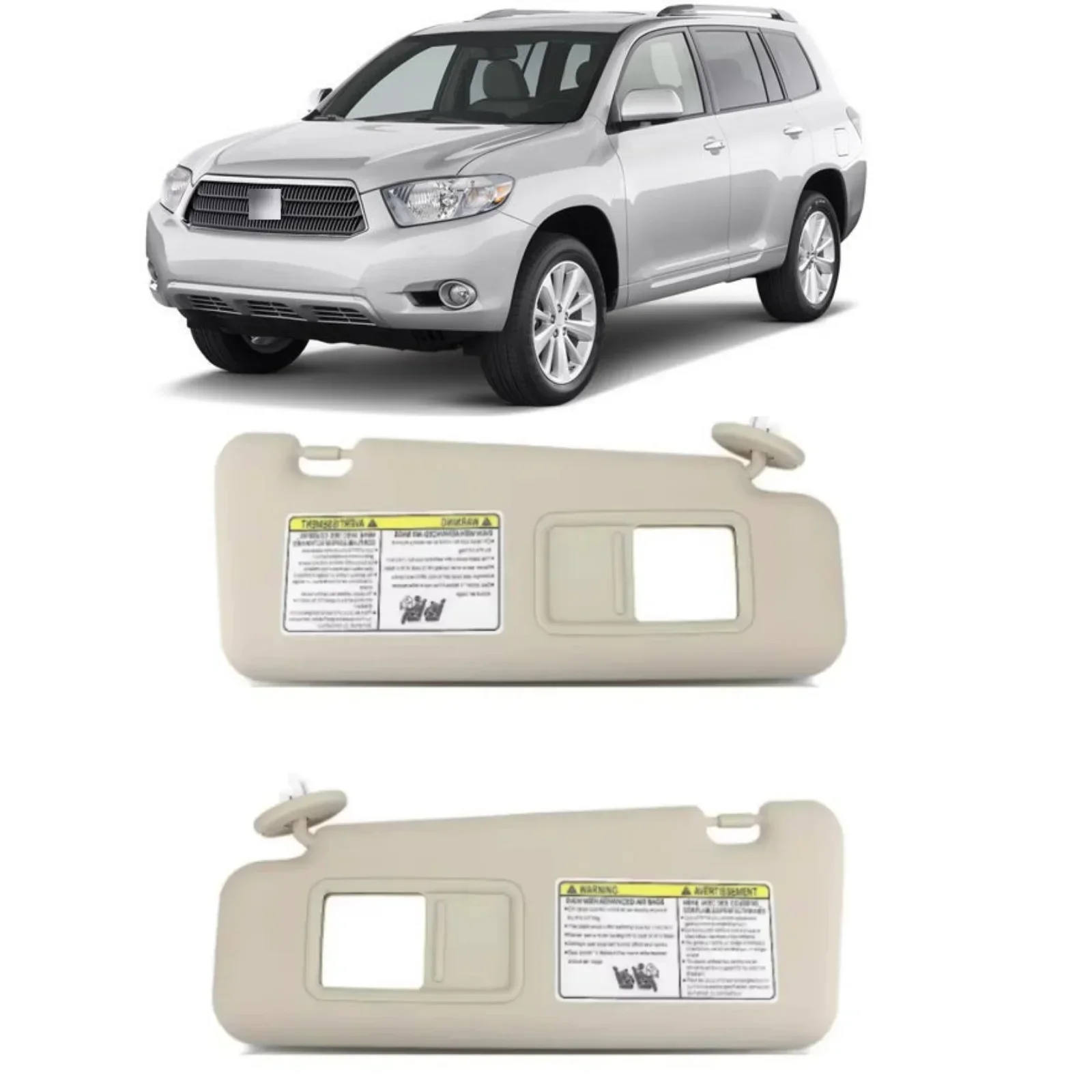 For use in Toyota Highlander sunvisor 74320-48500-E0 main driver co-driver makeup mirror 2008 2009 2010-2013 auto parts
For use in Toyota Highlander sunvisor 74320-48500-E0 main driver co-driver makeup mirror 2008 2009 2010-2013 auto parts