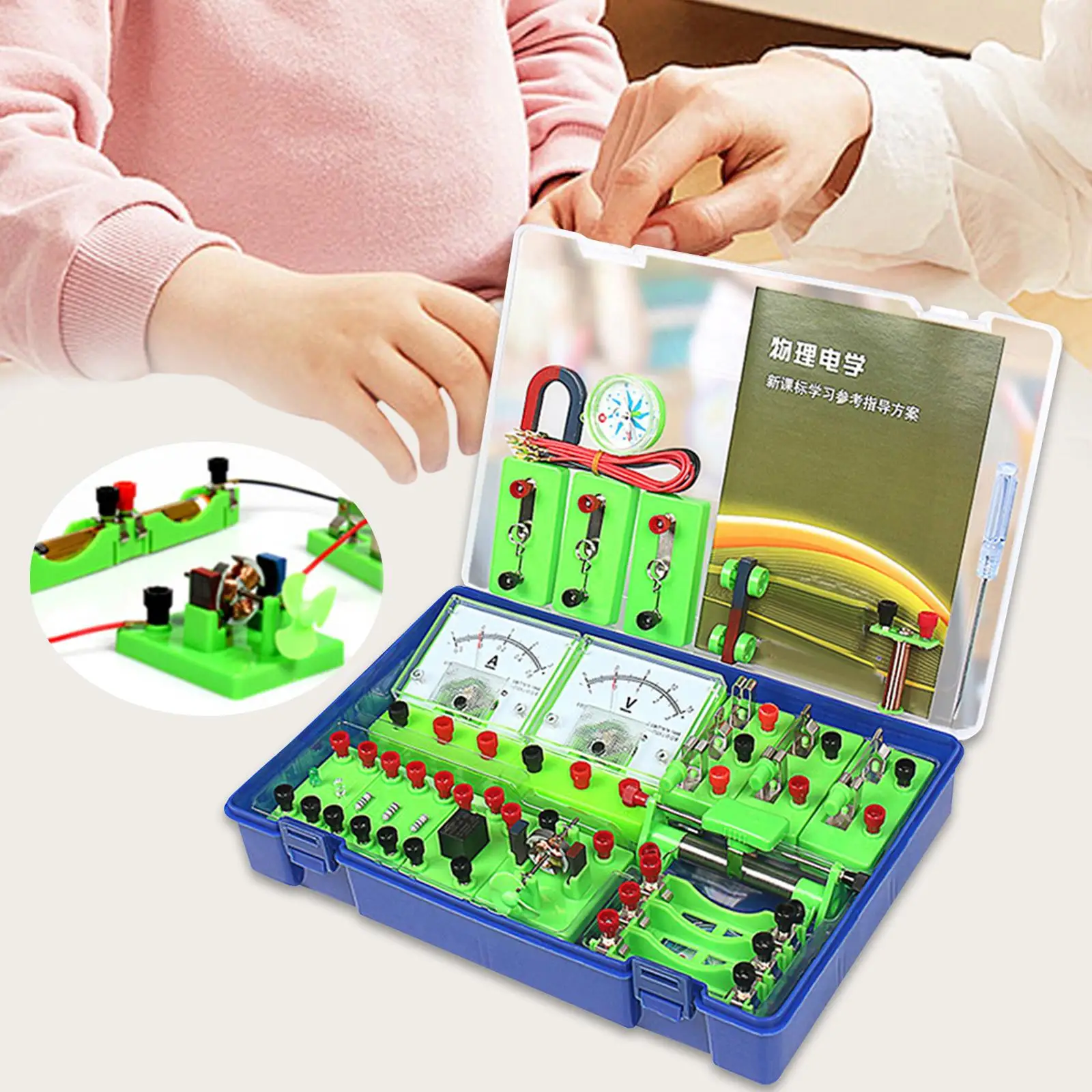 Science Education Set Electricity Experiment Set for Classroom Birthday Gift DIY
Science Education Set Electricity Experiment Set for Classroom Birthday Gift DIY