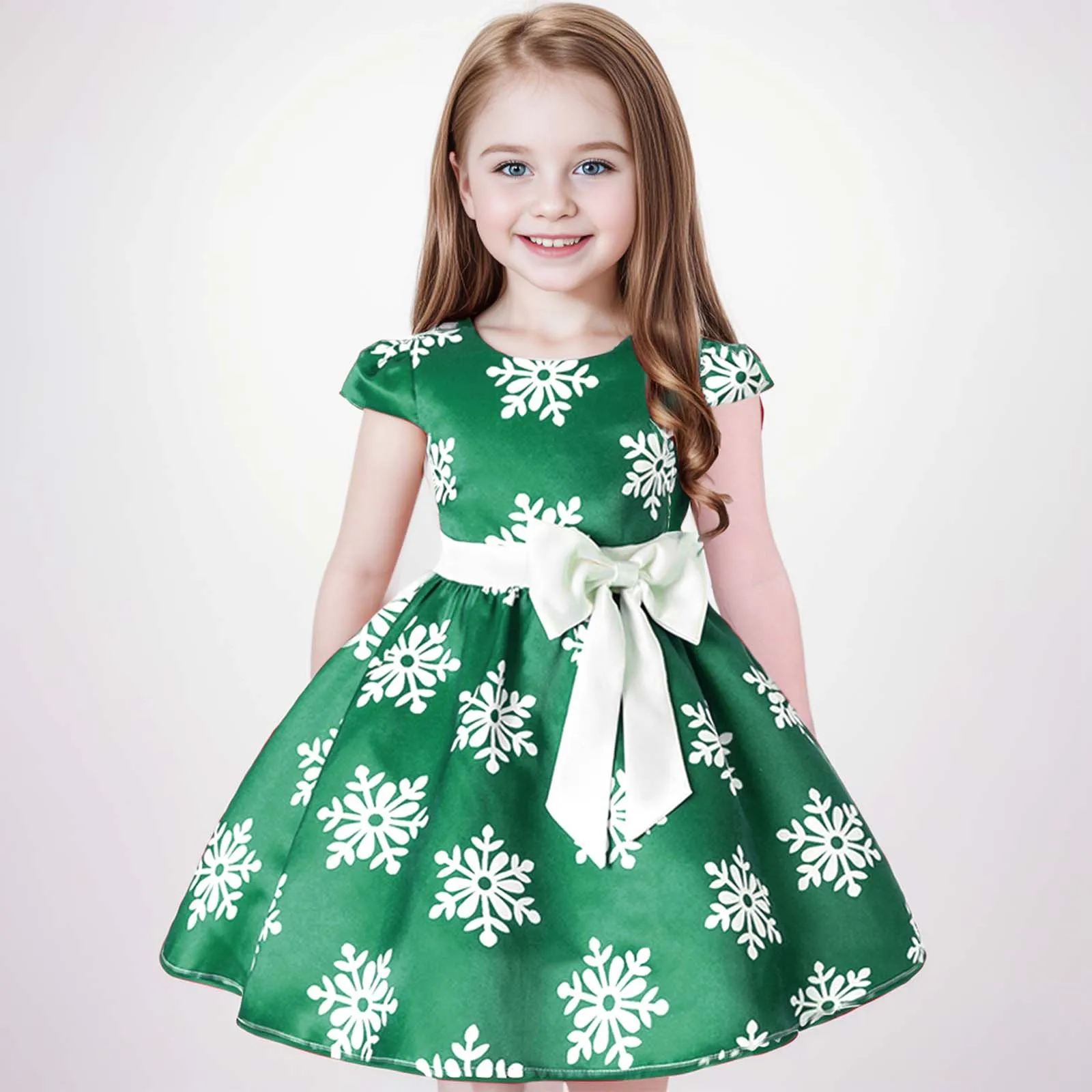 Big Bow Sleeveless Girls Princess Dress Girl Christmas Day Snowflake Pattern Dress Temperament Party Costumes 2024 Hot Selling
Big Bow Sleeveless Girls Princess Dress Girl Christmas Day Snowflake Pattern Dress Temperament Party Costumes 2024 Hot Selling