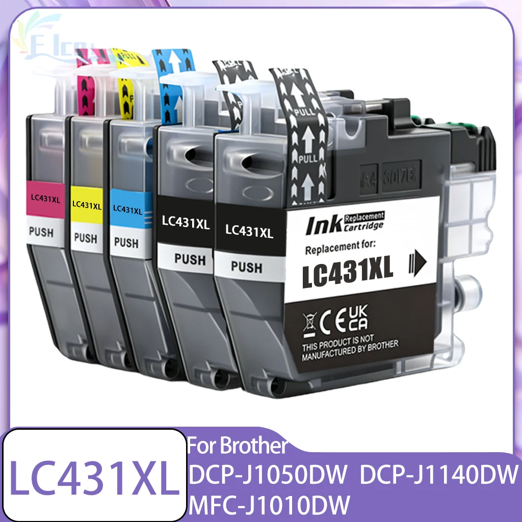LC431XL LC431 Ink Cartridge For Brother LC431XL 431 Cartridge Compatible For Brother DCP-J1050DW MFC-J1010DW DCP-J1140DW Printer
LC431XL LC431 Ink Cartridge For Brother LC431XL 431 Cartridge Compatible For Brother DCP-J1050DW MFC-J1010DW DCP-J1140DW Printer