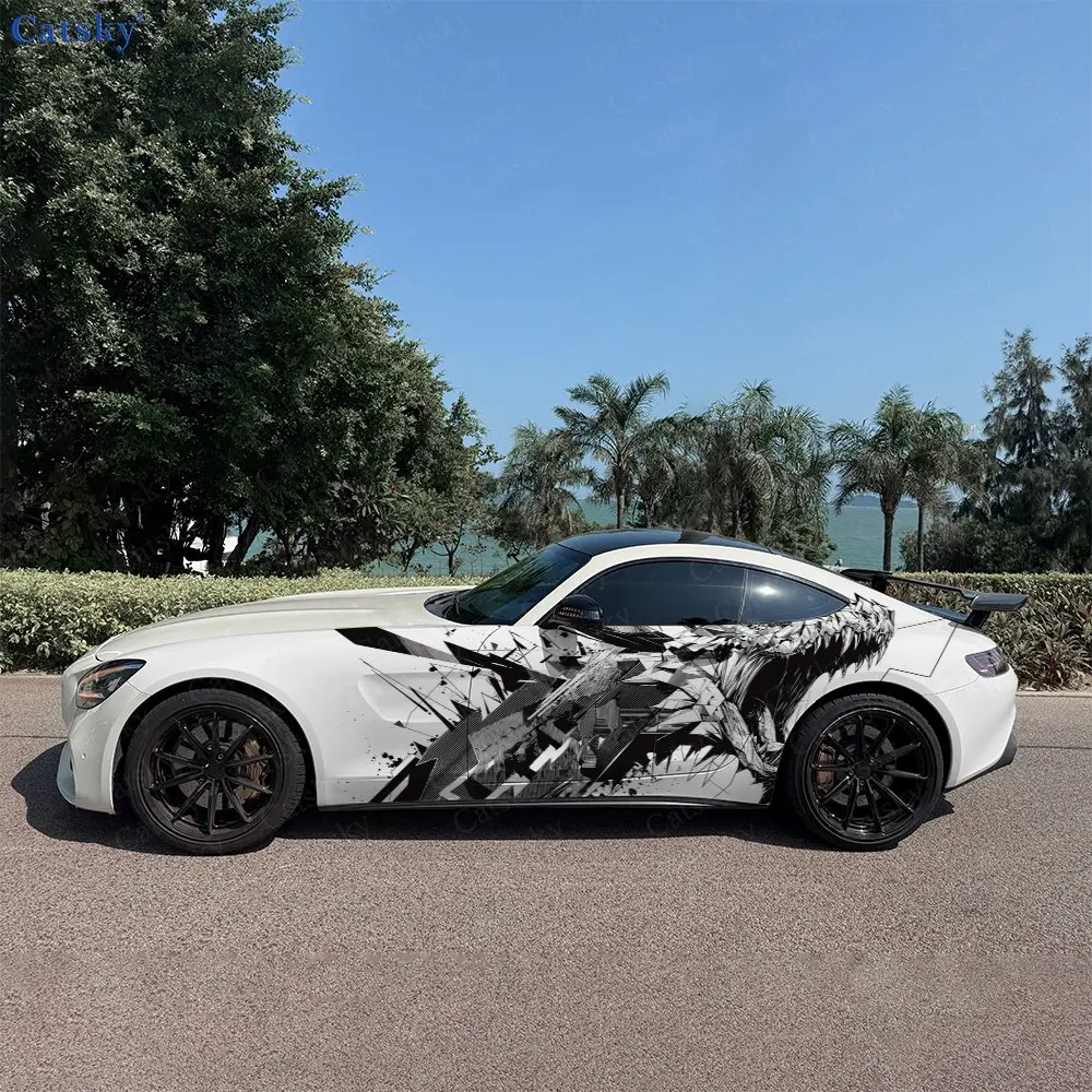 2Pcs Dragon Face Shattered Block Car Side Wraps, Self-Adhesive PVC Waterproof & Scratch-Resistant Stickers, Car Accessory Gift
2Pcs Dragon Face Shattered Block Car Side Wraps, Self-Adhesive PVC Waterproof & Scratch-Resistant Stickers, Car Accessory Gift
