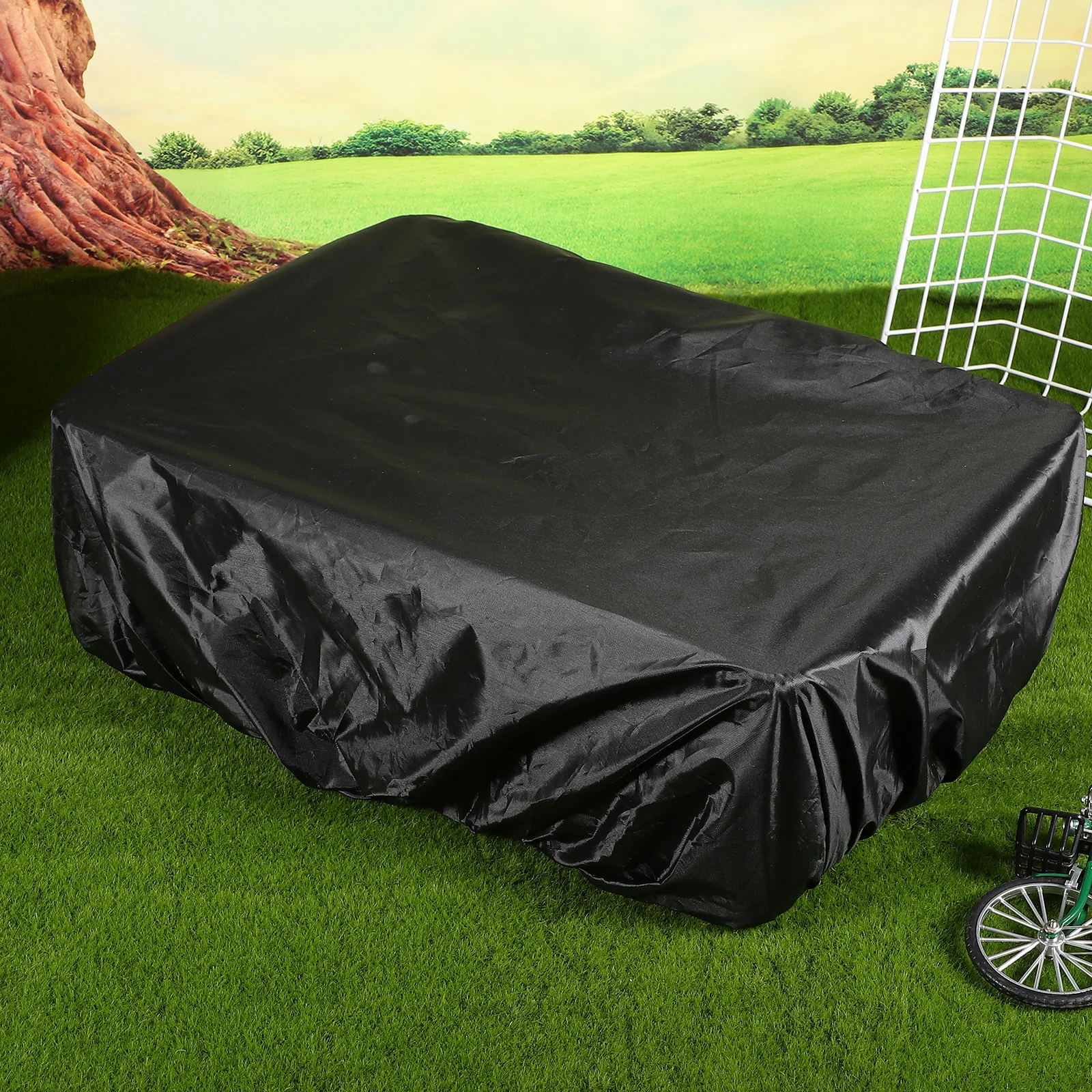 2Pcs Cycling Basket Protector Rainproof Cover for Bike Trunk Bag Durable Stretchable Outdoor Protection Bike Trunk Bag
2Pcs Cycling Basket Protector Rainproof Cover for Bike Trunk Bag Durable Stretchable Outdoor Protection Bike Trunk Bag