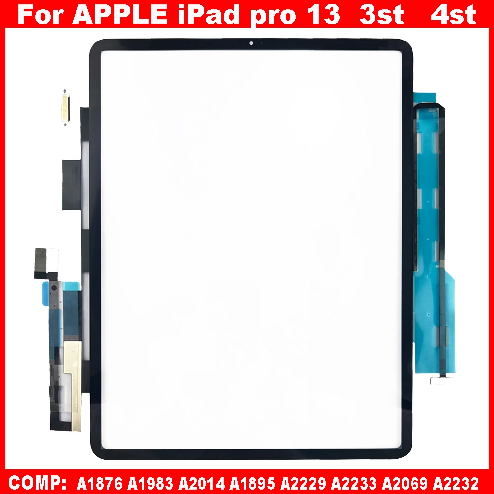Дигитайзер сенсорного экрана для Apple iPad Pro 13 3st 4st A1876 A1895 a2.3 A2229 A2233 A2069 A2232 PRO13, сенсор, внешняя стеклянная панель
Дигитайзер сенсорного экрана для Apple iPad Pro 13 3st 4st A1876 A1895 a2.3 A2229 A2233 A2069 A2232 PRO13, сенсор, внешняя стеклянная панель