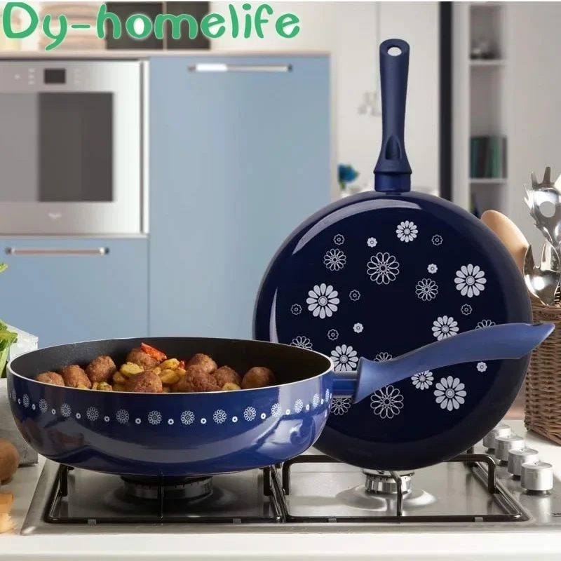 28cm Maifan Stone Non-stick Pan Korean Aluminum Alloy Frying Pan Frying Pan Pan Open Flame Available Home Kitchen Supplies
28cm Maifan Stone Non-stick Pan Korean Aluminum Alloy Frying Pan Frying Pan Pan Open Flame Available Home Kitchen Supplies