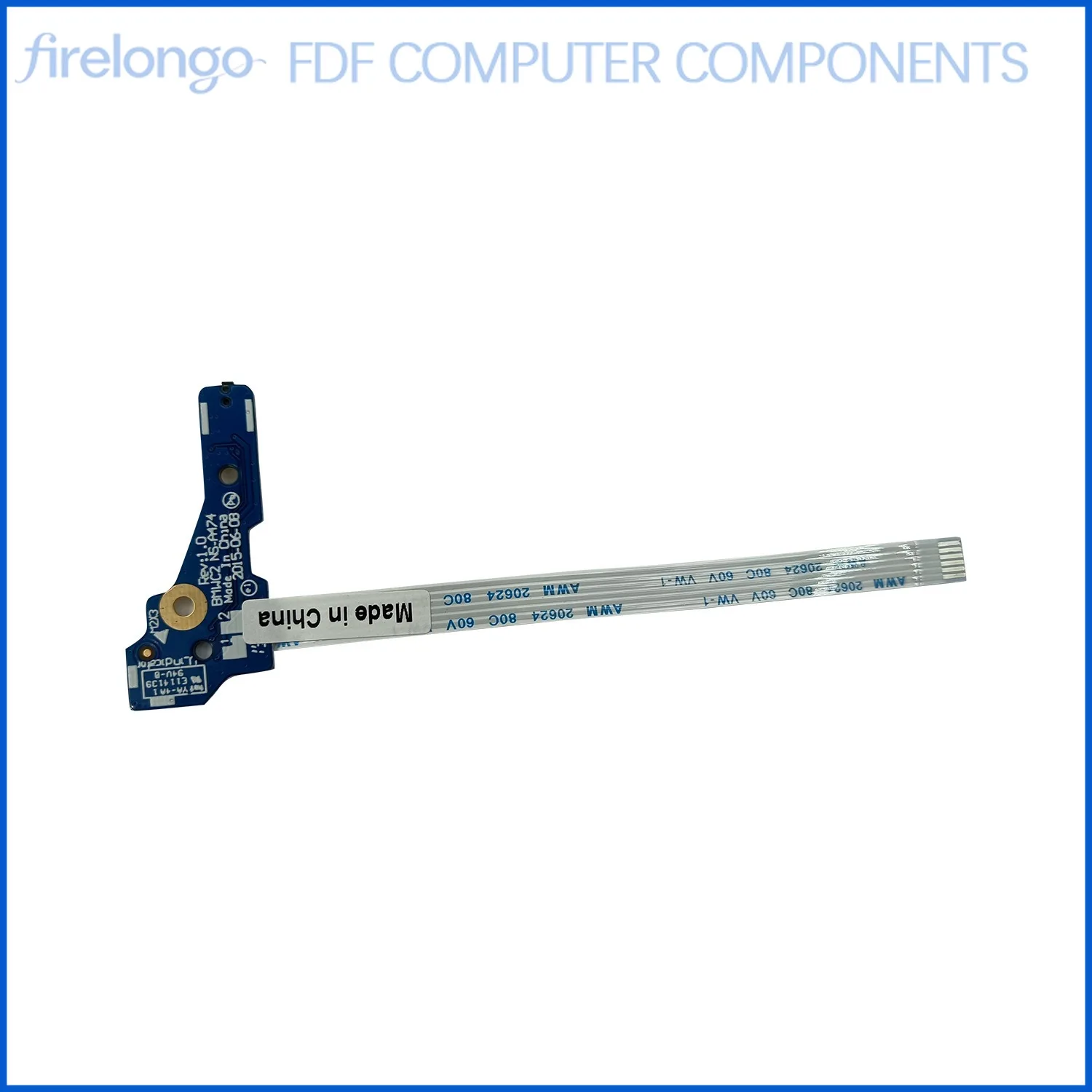 Laptop Power Button Board NS-A474 for Lenovo 300-15 300-15ISK
Laptop Power Button Board NS-A474 for Lenovo 300-15 300-15ISK