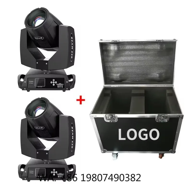 230W 7R R7 Sharpy LED Beam Moving Head Projection Light DMX with 2in1 Flight Case for Guangzhou Stage Equipment
230W 7R R7 Sharpy LED Beam Moving Head Projection Light DMX with 2in1 Flight Case for Guangzhou Stage Equipment