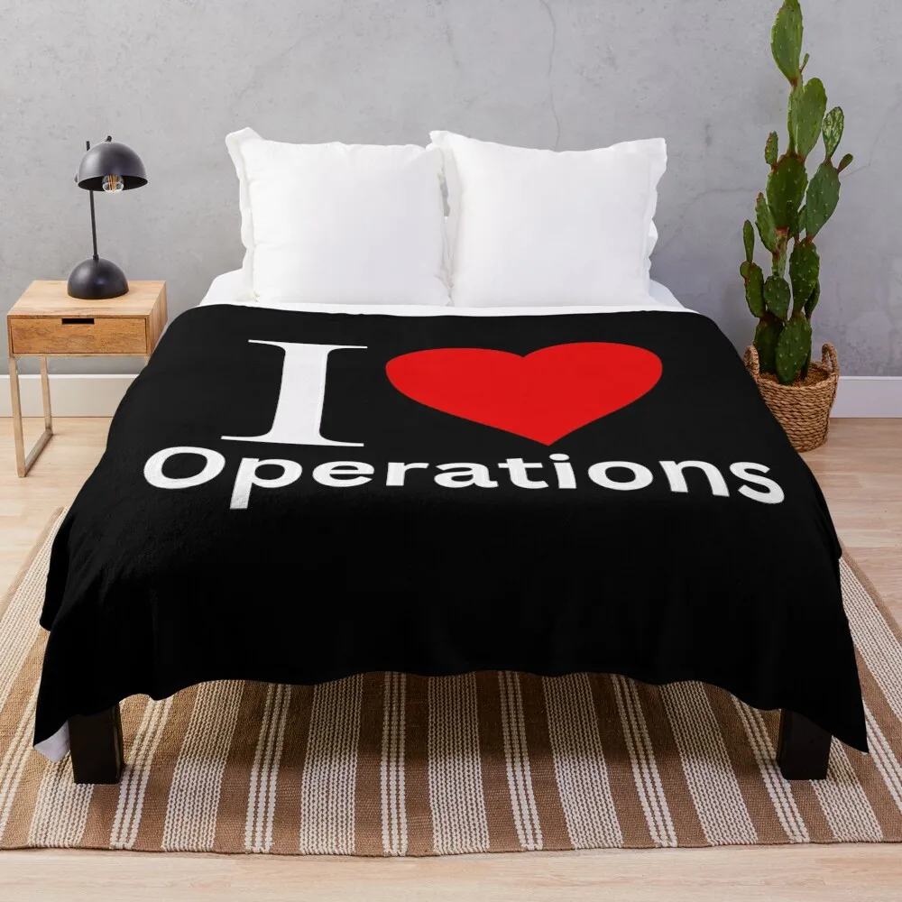 I Love Operations (Operations Dept. Staff) Throw Blanket Flannels Luxury Designer Blankets
I Love Operations (Operations Dept. Staff) Throw Blanket Flannels Luxury Designer Blankets