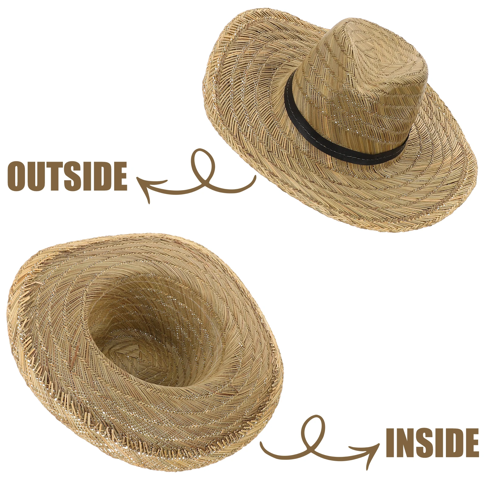 Wide Brim Men Beach Portable Sunshade Summer Casual Hat Outdoor Hats Sunshade Hat L 58 60cm Fits Ponytail Straw Caps
Wide Brim Men Beach Portable Sunshade Summer Casual Hat Outdoor Hats Sunshade Hat L 58 60cm Fits Ponytail Straw Caps