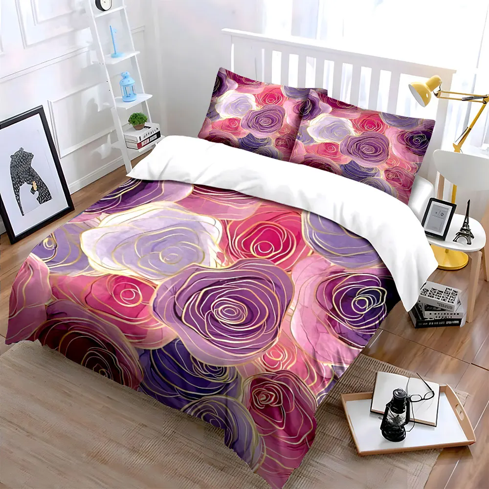 Floral Design Three-Piece Set for Decor Exquisite three-piece bedding set gift for kids and adults
Floral Design Three-Piece Set for Decor Exquisite three-piece bedding set gift for kids and adults