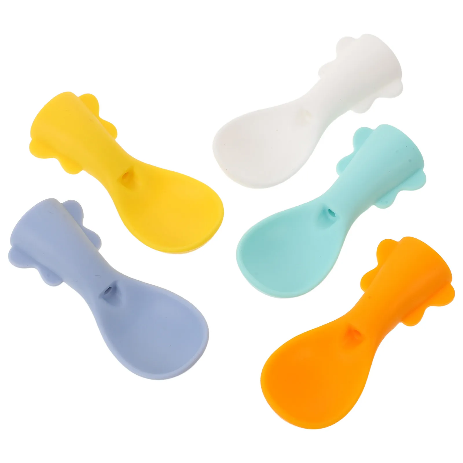 5Pcs Baby Food Pouch Spoon Attachments Compact Transparent Feeding Spoon Storage Case Leakproof Baby Utensils Travel Case
5Pcs Baby Food Pouch Spoon Attachments Compact Transparent Feeding Spoon Storage Case Leakproof Baby Utensils Travel Case