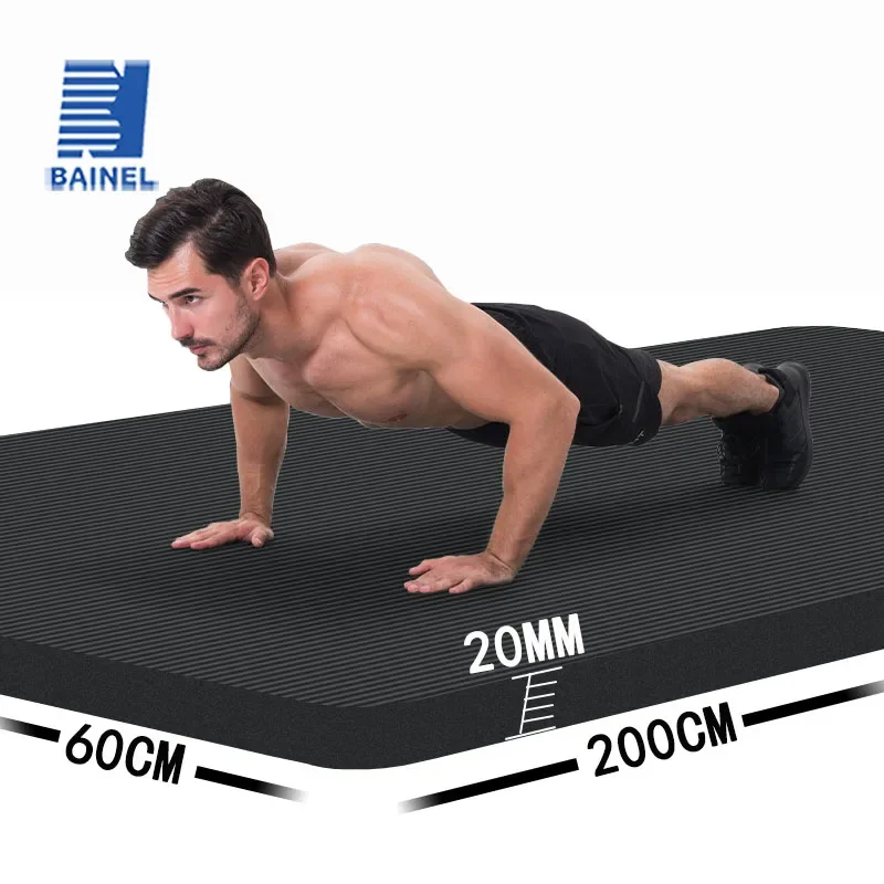 200cm Yoga Mats Anti-slip Blanket Gymnastic Sport Health Lose Weight Fitness Exercise Pad NBR Women Sport Yoga Mat
200cm Yoga Mats Anti-slip Blanket Gymnastic Sport Health Lose Weight Fitness Exercise Pad NBR Women Sport Yoga Mat