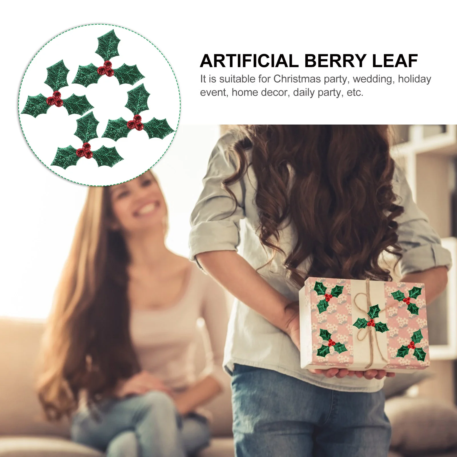 100pcs Christmas Headwear Decor Artificial Holly Berry Green Leaves 5Cm Applique Patches For Sew On Iron Holiday Embellishments
100pcs Christmas Headwear Decor Artificial Holly Berry Green Leaves 5Cm Applique Patches For Sew On Iron Holiday Embellishments