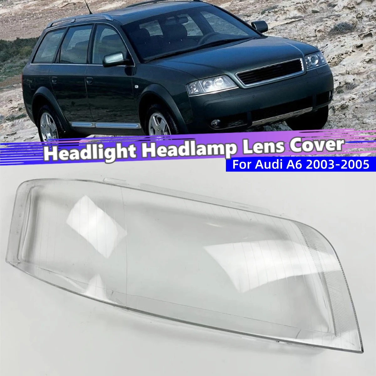 For Audi A6 C5 2003 2004 2005 Car Lights Shell Lampshades Lamp Headlamp Cover Shade Car Front Headlight Lens Cover Lights Shell
For Audi A6 C5 2003 2004 2005 Car Lights Shell Lampshades Lamp Headlamp Cover Shade Car Front Headlight Lens Cover Lights Shell
