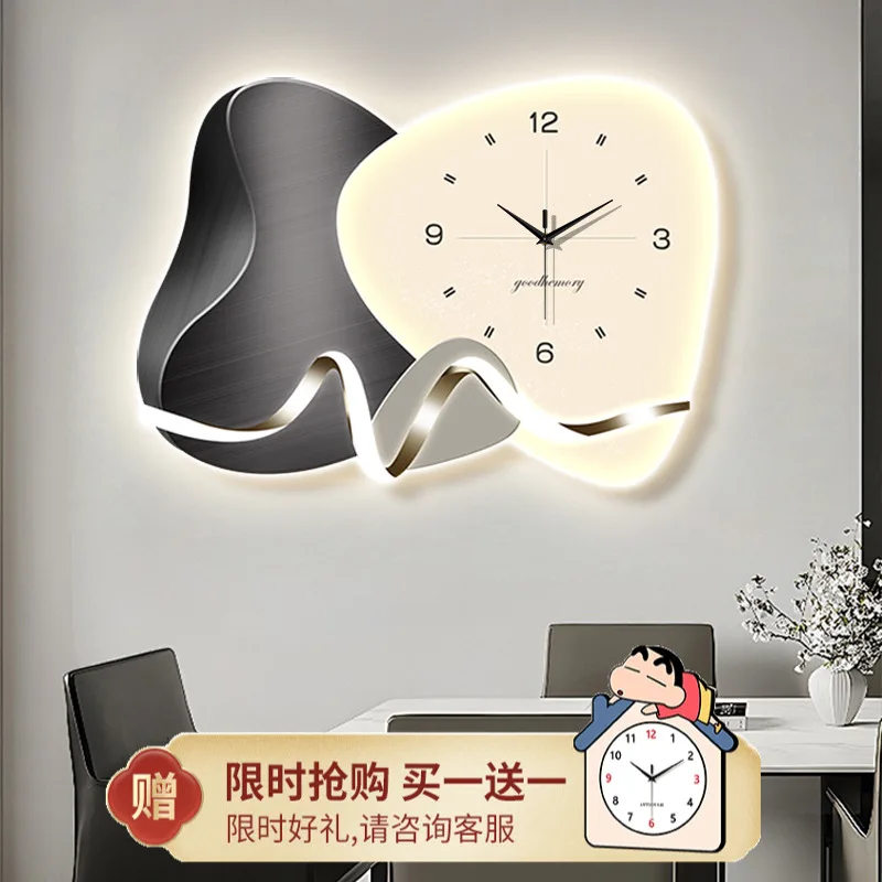 Luxury Bedroom Wall Watch Design Office Modern Led Large Decoration Wall Clock Living Room Kitchen Reloj De Pared Decor Items
Luxury Bedroom Wall Watch Design Office Modern Led Large Decoration Wall Clock Living Room Kitchen Reloj De Pared Decor Items