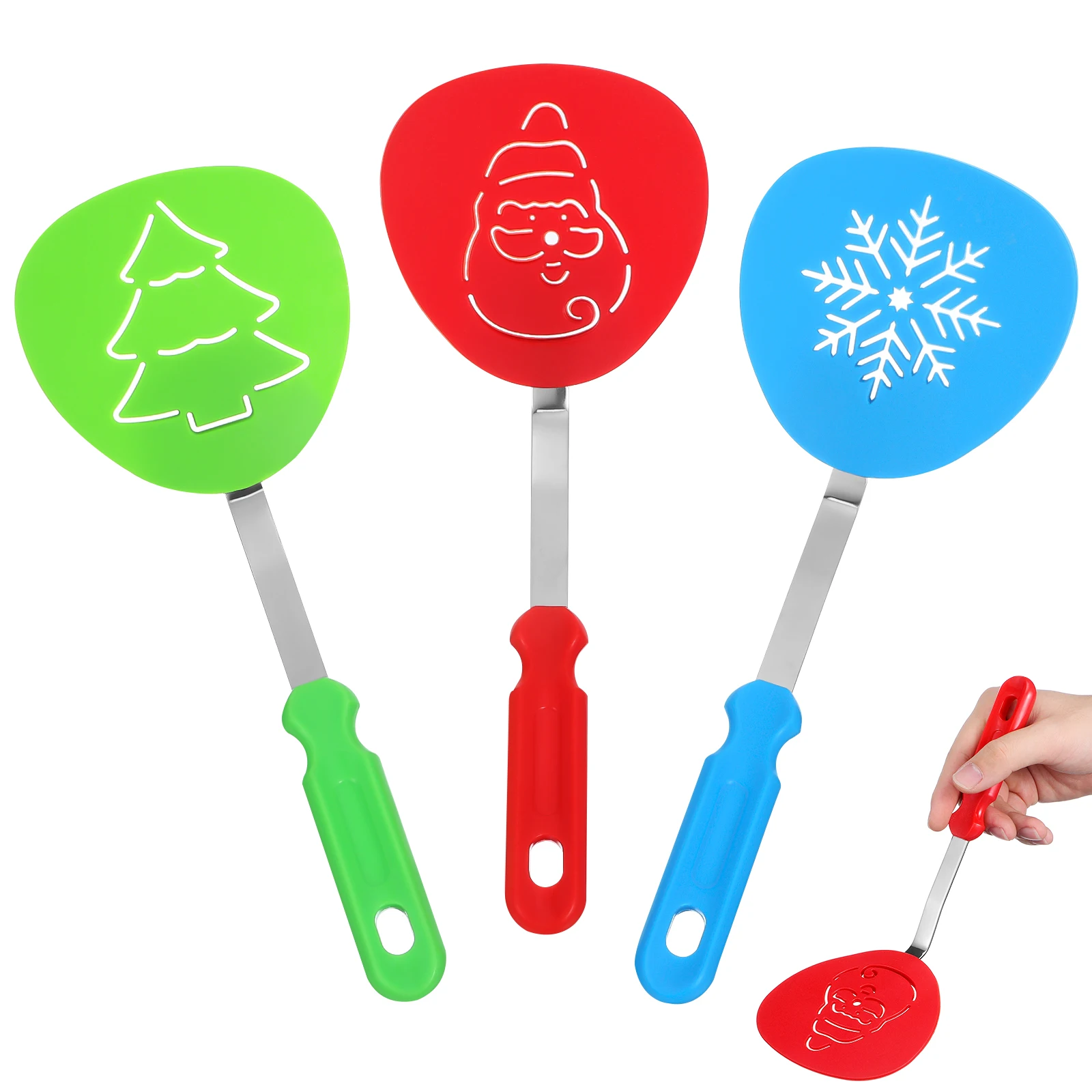 3 Pcs Turner Spatula Metal Convenient Household Heat Resistant Wok Nylon Delicate Cooking
3 Pcs Turner Spatula Metal Convenient Household Heat Resistant Wok Nylon Delicate Cooking