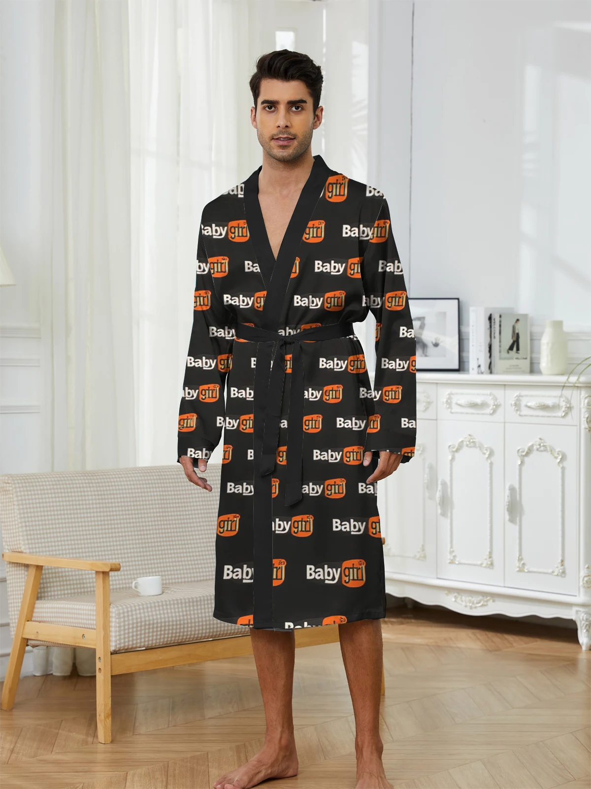 1pcs Men's Robes 2026 Spring/Summer Graphic Bathrobe man Bathrobe Breathable robe Sleepwear Funny pajamas 3D Printed
1pcs Men's Robes 2026 Spring/Summer Graphic Bathrobe man Bathrobe Breathable robe Sleepwear Funny pajamas 3D Printed