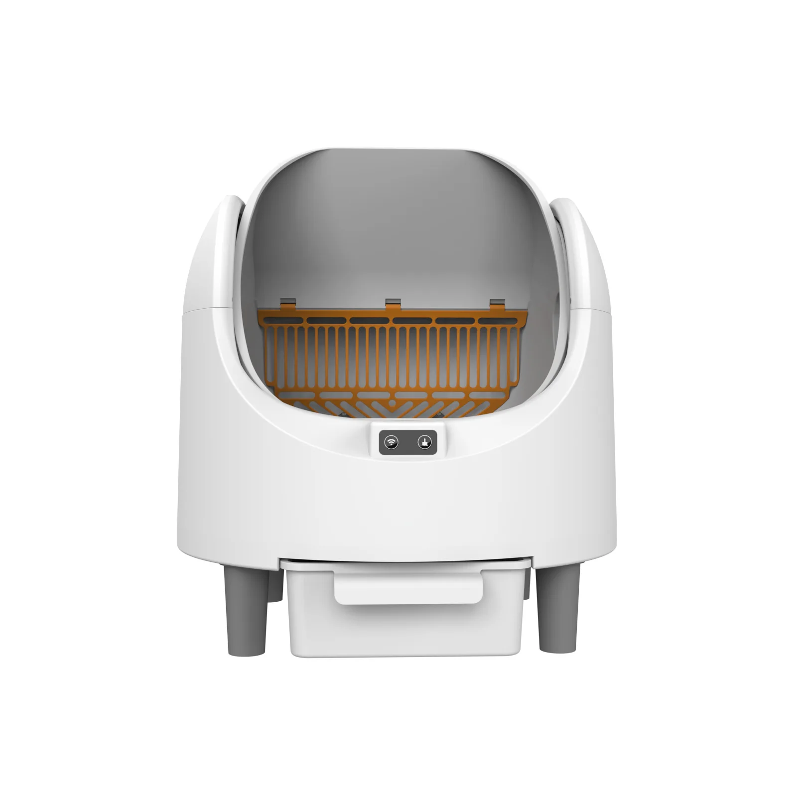 Automatic Self-Cleaning Open-Type Smart Cat Litter Box for Cats Large Capacity Multiple Litter Types Compatible
Automatic Self-Cleaning Open-Type Smart Cat Litter Box for Cats Large Capacity Multiple Litter Types Compatible