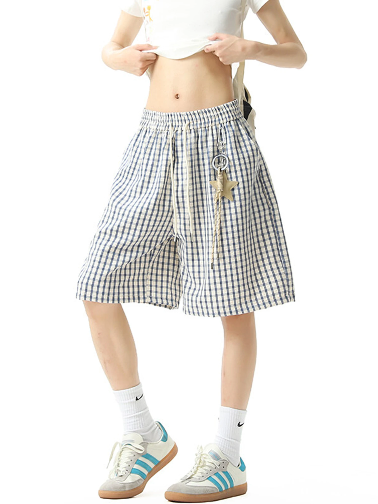 Летние тонкие мужские шорты свободного кроя для дома и отдыха, прямые брюки длиной до колена в американском ретро-стиле, дышащие
Летние тонкие мужские шорты свободного кроя для дома и отдыха, прямые брюки длиной до колена в американском ретро-стиле, дышащие