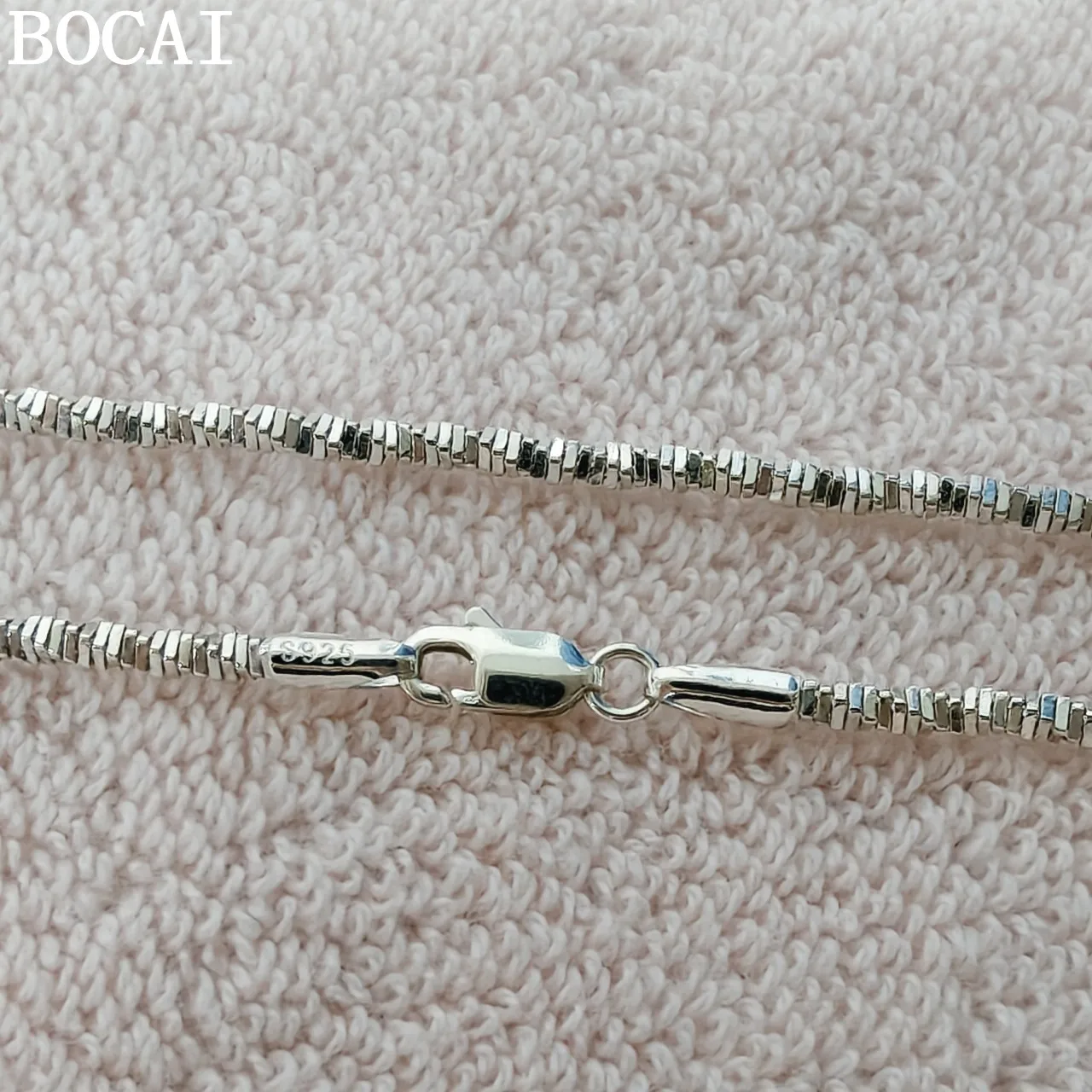 BOCAI New S925 Sterling Silver Vintage Fashion Starry Sky Broken Silver Necklace Men's And Women's Selected Gifts
BOCAI New S925 Sterling Silver Vintage Fashion Starry Sky Broken Silver Necklace Men's And Women's Selected Gifts