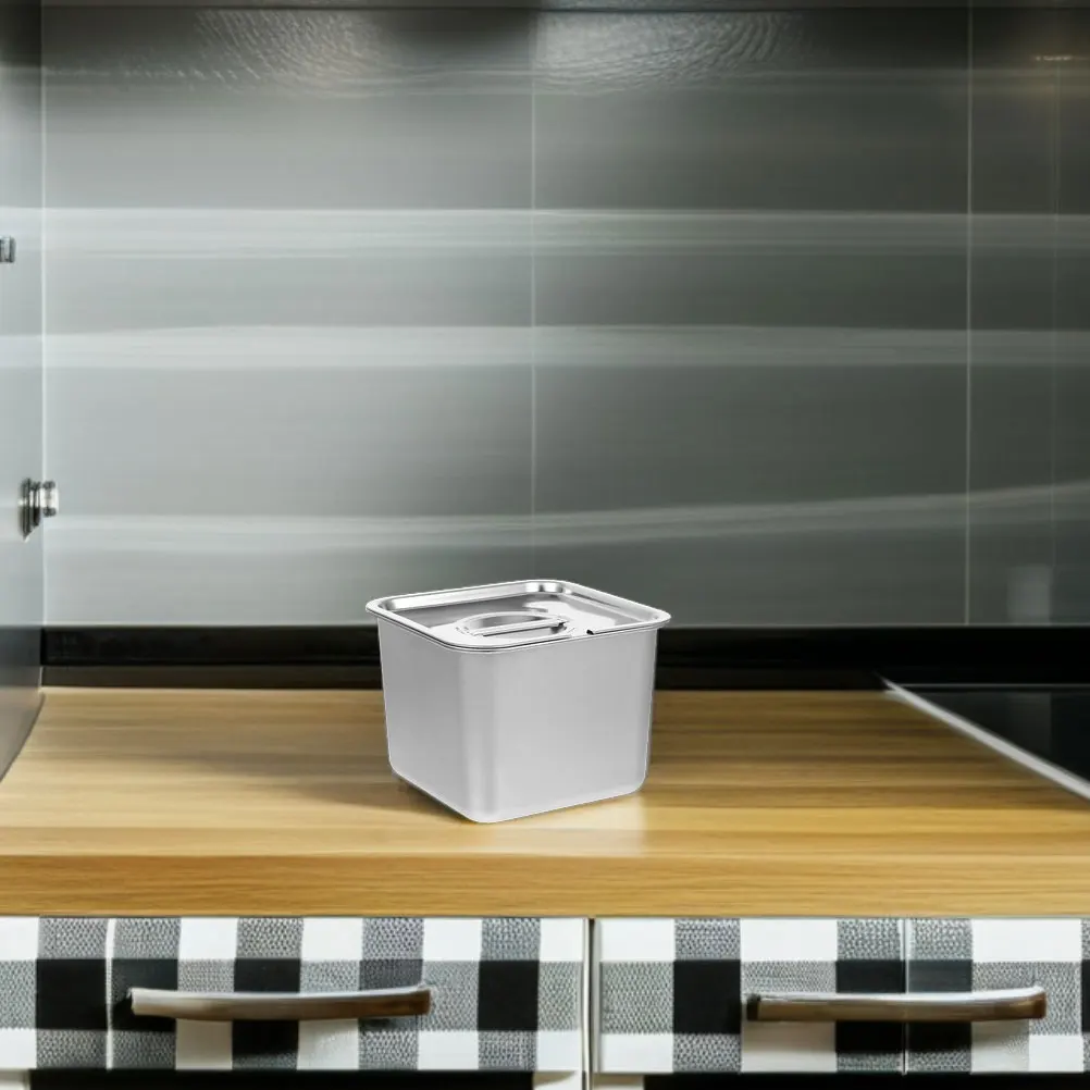 Ice Cream Box Stainless Steel Containers Metal Food Container Freezer Storage Dessert Cup Sugar Bowl Compact Long Term Use
Ice Cream Box Stainless Steel Containers Metal Food Container Freezer Storage Dessert Cup Sugar Bowl Compact Long Term Use