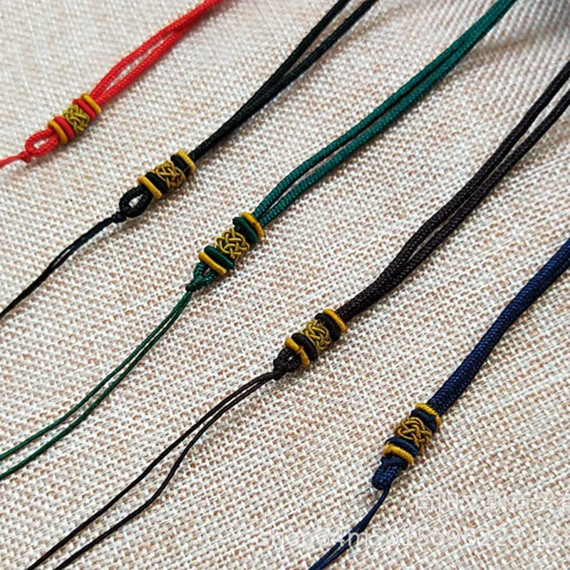 Hand-woven rope necklace clavicle chain rope mobile phone lanyard handmade DIY jewelry rope school colorful rope
Hand-woven rope necklace clavicle chain rope mobile phone lanyard handmade DIY jewelry rope school colorful rope