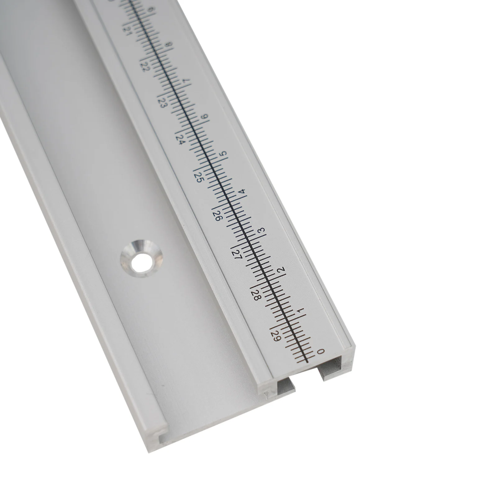 T Slot Miter Track 45 Degree Aluminum Construction with Scale Slot for Router Table Table Saw Bandsaw Mounting
T Slot Miter Track 45 Degree Aluminum Construction with Scale Slot for Router Table Table Saw Bandsaw Mounting