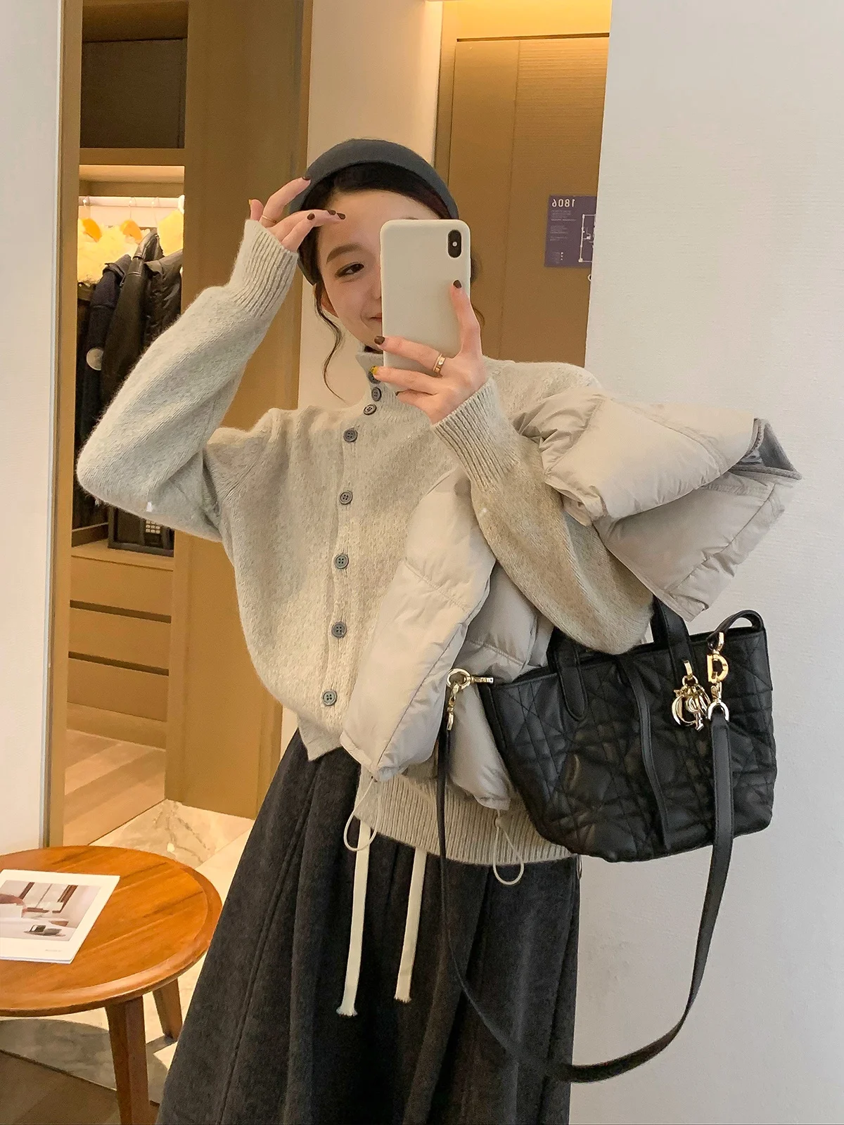 Oaeal High Collar Long Sve Knitted Sweater Women's Loose Open Cardigan Top Love Devil Fi Brand Winter New Sle
Oaeal High Collar Long Sve Knitted Sweater Women's Loose Open Cardigan Top Love Devil Fi Brand Winter New Sle