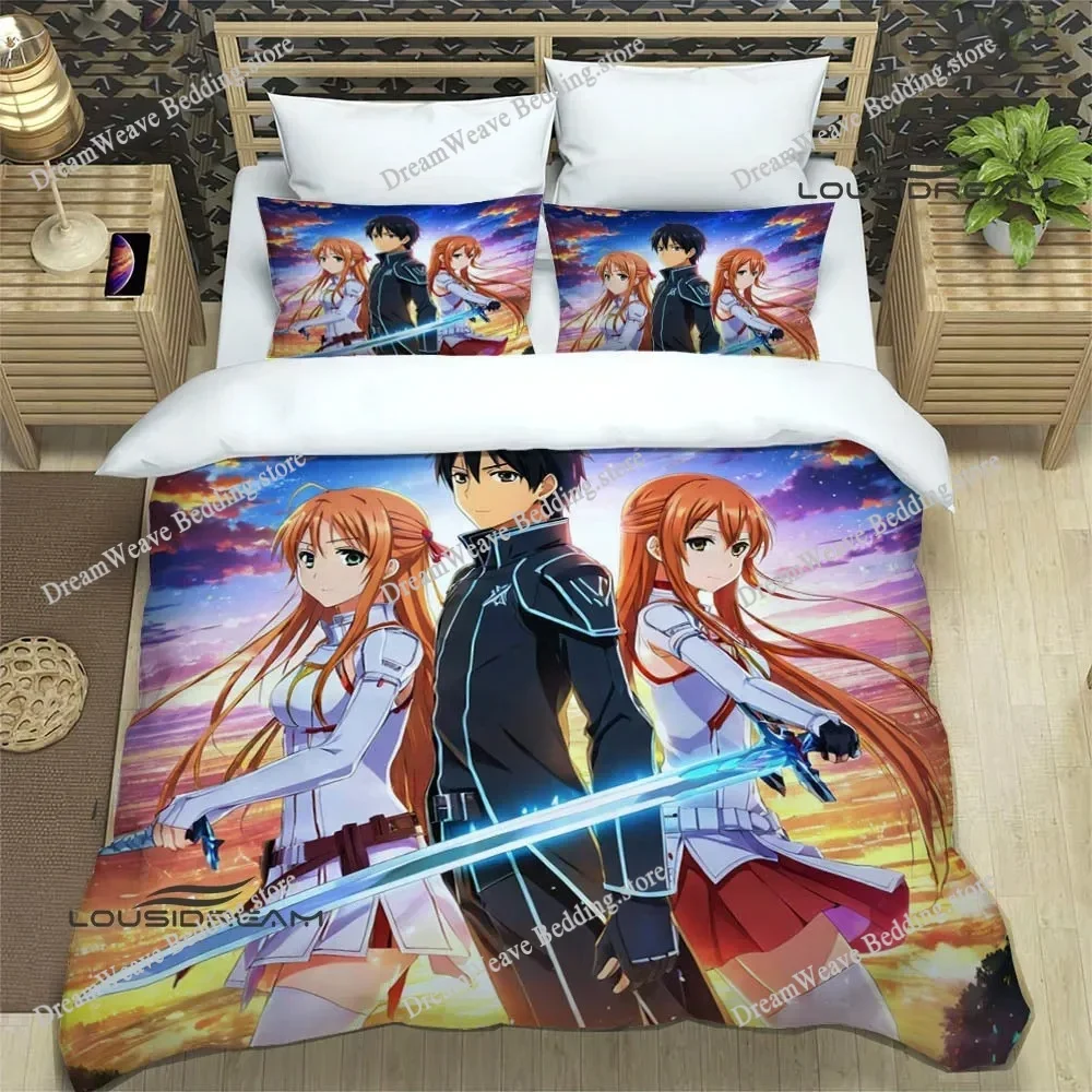 Cartoon Sword Art Online Bedding Sets Exquisite Bed Supplies Set Duvet Cover Bed Comforter Set Bedding Set Luxury Birthday Gift9
Cartoon Sword Art Online Bedding Sets Exquisite Bed Supplies Set Duvet Cover Bed Comforter Set Bedding Set Luxury Birthday Gift9