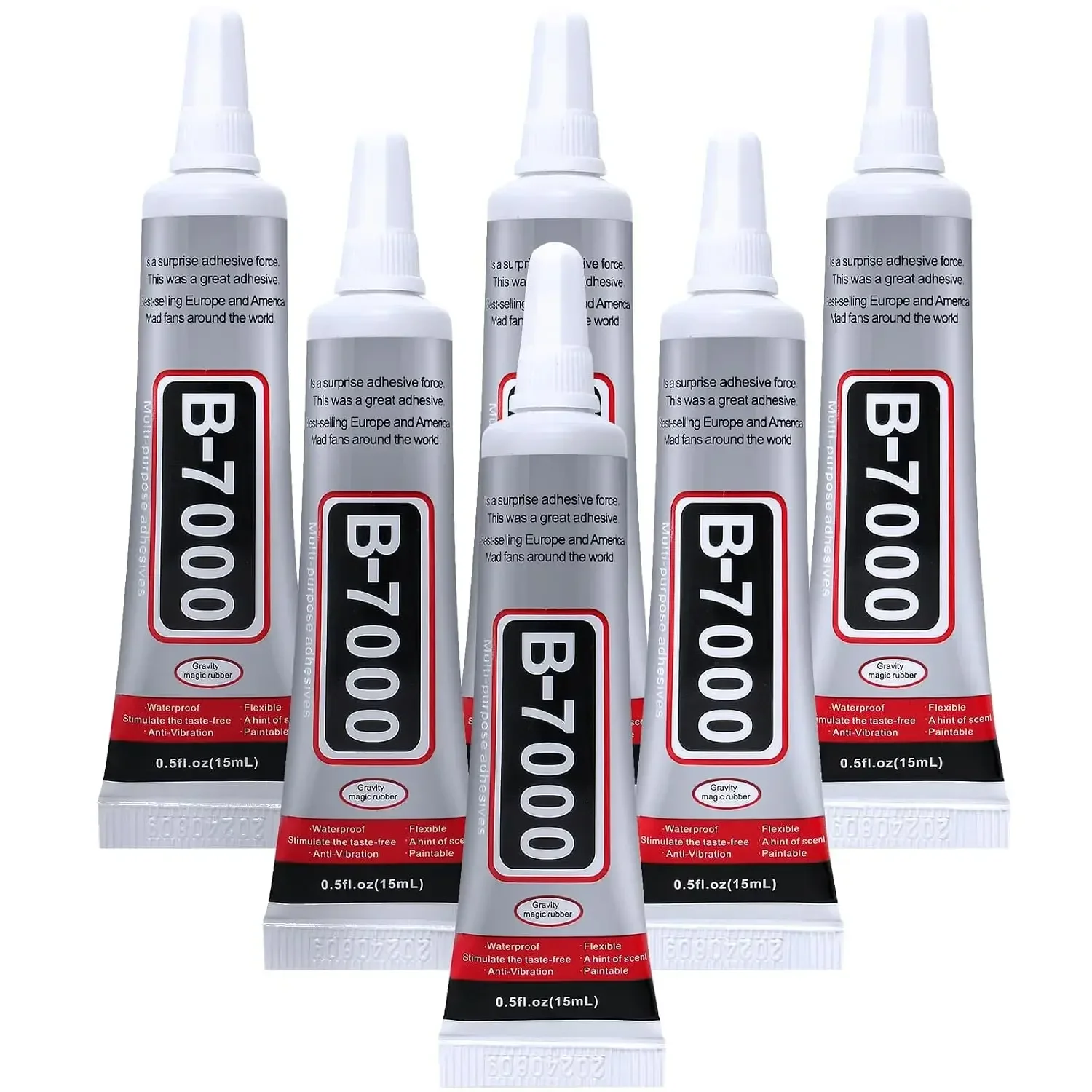 ICUTE-FITTDYHE 6PCS Jewelry Glue - 15ML/0.5fl oz Clear DIY Craft Glue for Rhinestones, Waterproof Strong Bond Adhesive for Phone Repair, Nail Art, Shoes, Fabric, Metal, Glass
ICUTE-FITTDYHE 6PCS Jewelry Glue - 15ML/0.5fl oz Clear DIY Craft Glue for Rhinestones, Waterproof Strong Bond Adhesive for Phone Repair, Nail Art, Shoes, Fabric, Metal, Glass