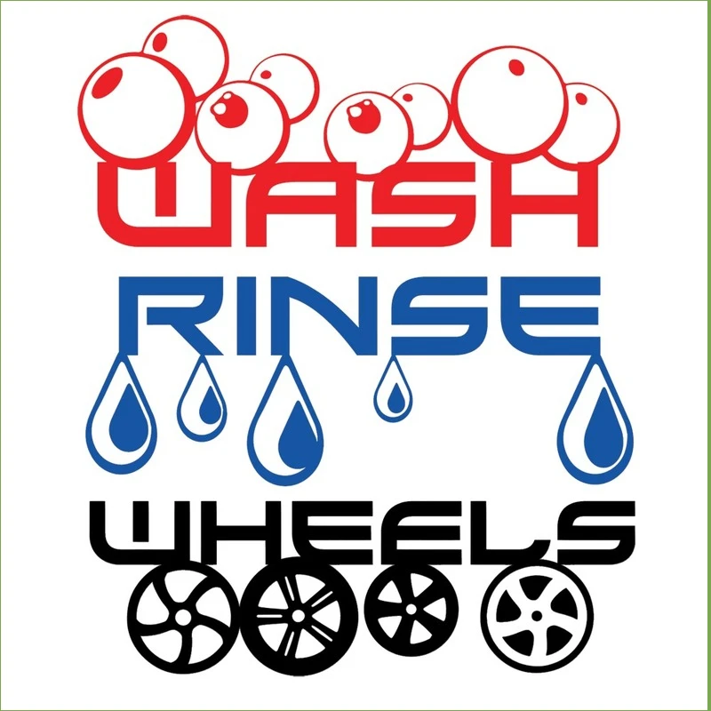 Classic Fashion Car Detailing Wash Rinse & Wheels Bucket Stickers Valeting Cleaning Sunscreen Waterproof Vinyl Decals 25cm
Classic Fashion Car Detailing Wash Rinse & Wheels Bucket Stickers Valeting Cleaning Sunscreen Waterproof Vinyl Decals 25cm