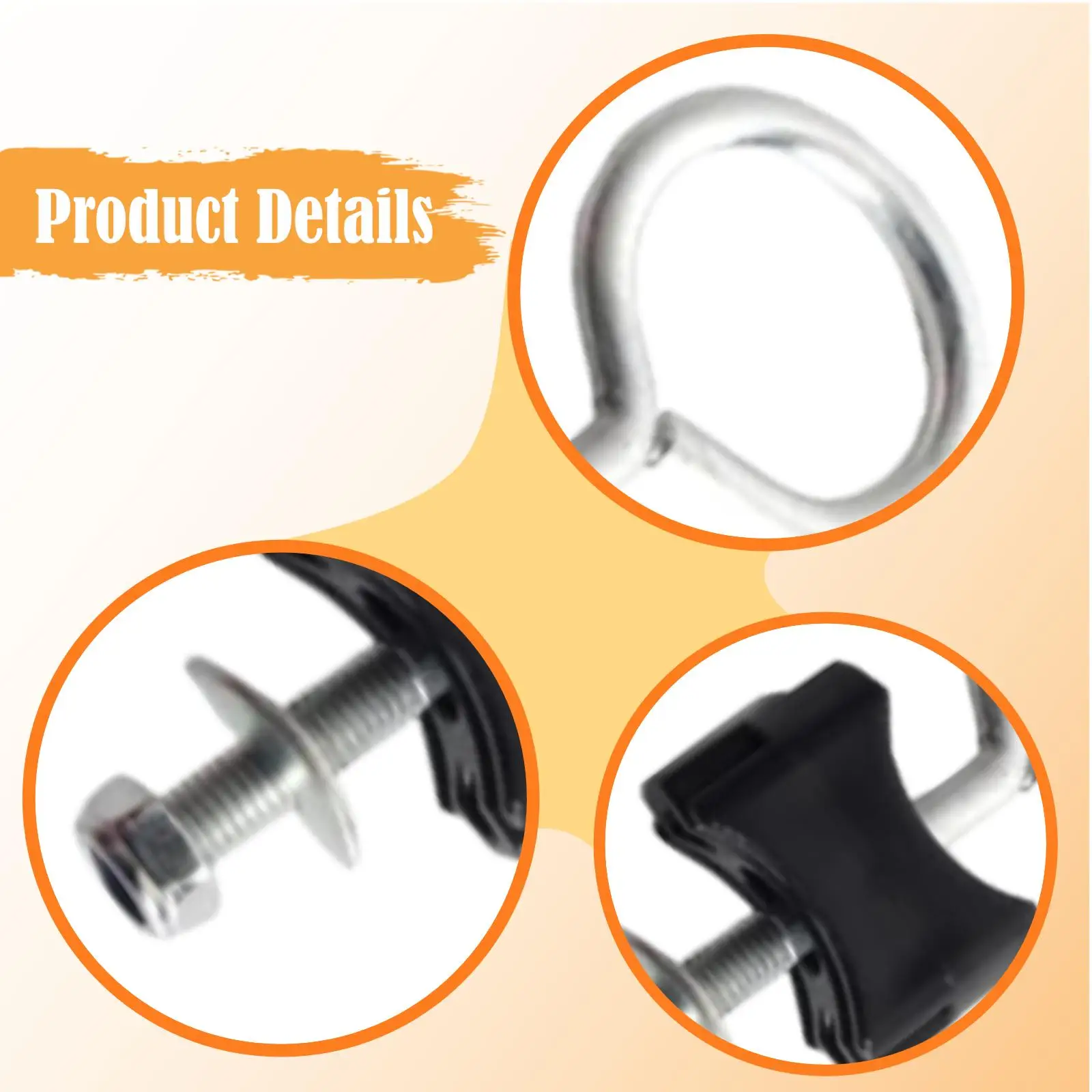 12 Pieces Trampoline Screws Replacement Part Sturdy for Strengthen Stability Stability Tool Trampoline Accessories
12 Pieces Trampoline Screws Replacement Part Sturdy for Strengthen Stability Stability Tool Trampoline Accessories