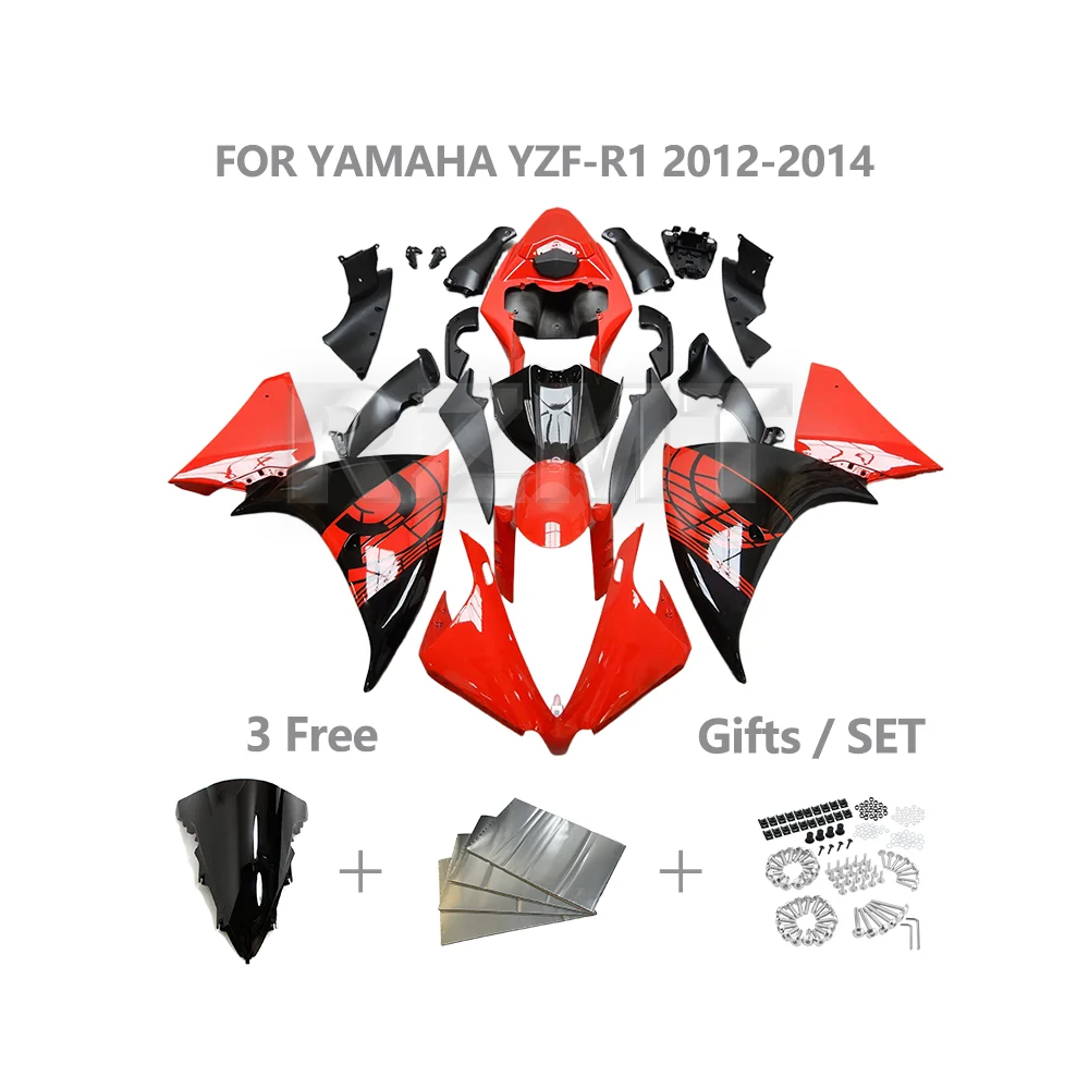 Комплект обтекателя мотоцикла для YAMAHA R1 YZF 2012-2014 YZF-R1, индивидуальные полностью ABS инъекционные пластиковые детали, комплект кузова Y1013-104a
Комплект обтекателя мотоцикла для YAMAHA R1 YZF 2012-2014 YZF-R1, индивидуальные полностью ABS инъекционные пластиковые детали, комплект кузова Y1013-104a