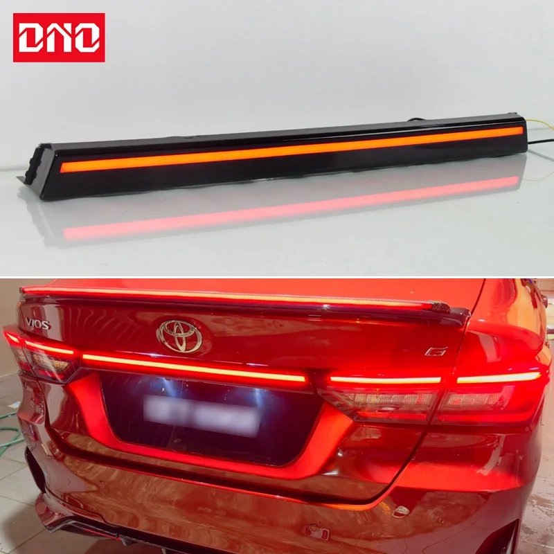 Car LED Rear Bumper Lamps For Toyota Yaris Ativ Vios 2022 2023 Brake Light Turn Signal Backup Reflector Lamp Taillights Fog lamp
Car LED Rear Bumper Lamps For Toyota Yaris Ativ Vios 2022 2023 Brake Light Turn Signal Backup Reflector Lamp Taillights Fog lamp